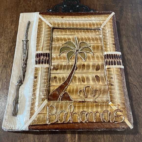 BAHAMAS Rustic Organic Handmade Natural Materials Photo Album Fits 40 4x6 Photos - Picture 1 of 7